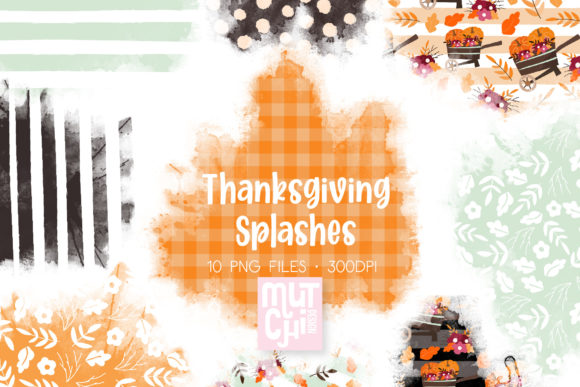 Thanksgiving Watercolor Splashes 01 Review