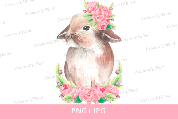 Watercolor Cute Bunny Sublimation Design Review