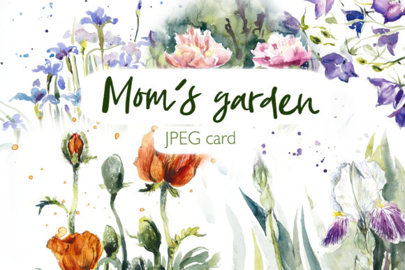 Watercolor Mom's Garden: Illustrations Review
