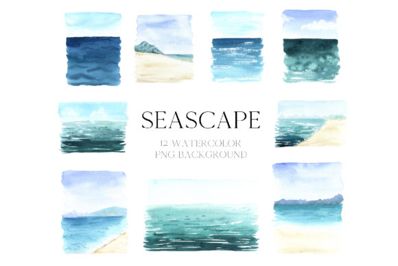 Watercolor Sea Background Illustrations Review