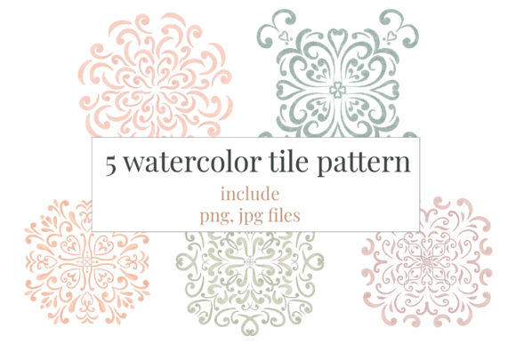 Watercolor Tiles Pattern: Illustrations Review